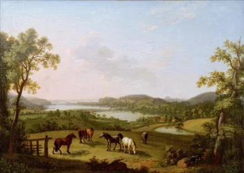 Der Plöner See von Bösdorf aus gesehen